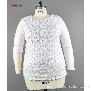 Ladie&#39;s Lace Long Sleeve T-Shirt Ling